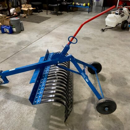 Berends ATV Landscape Rake - Fred Hopkins